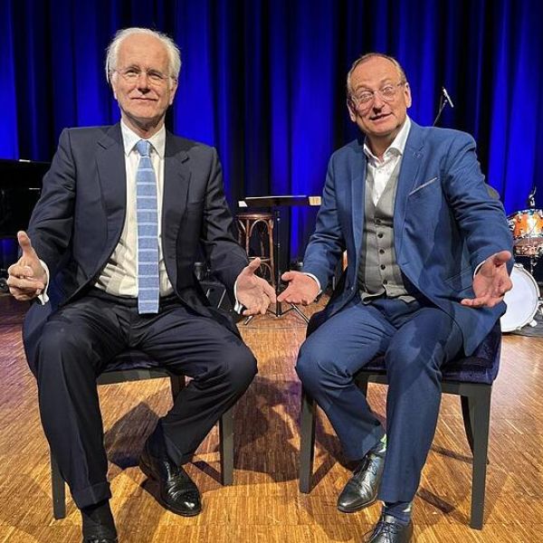 Harald Schmidt und Volker Heißmann in Bad Kissingen – Lichtoperator