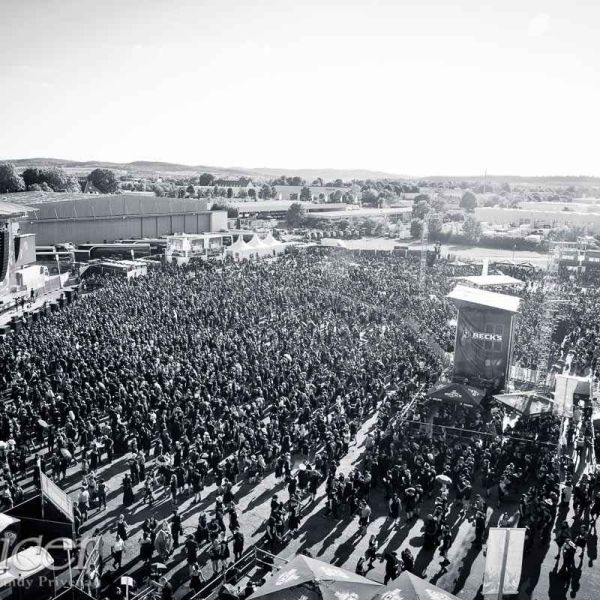 Stagemanager auf dem Mera Luna Festival 2024
