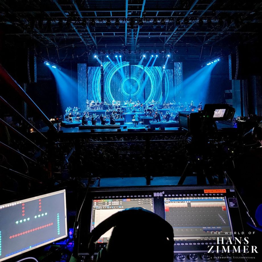 Lichtregie und Bühne bei The World of Hans Zimmer