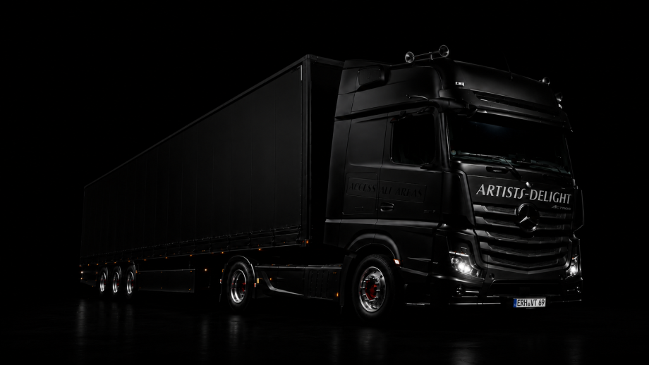 Touring-Truck für Veranstaltungstechnik