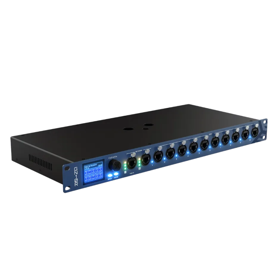 ChamSys GeNetix GN10 DMX Netzwerk Node für professionelle Lichttechnik